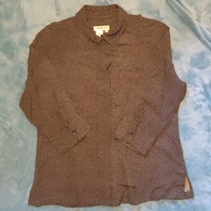 Long sleeve Coldwater Creek blouse.